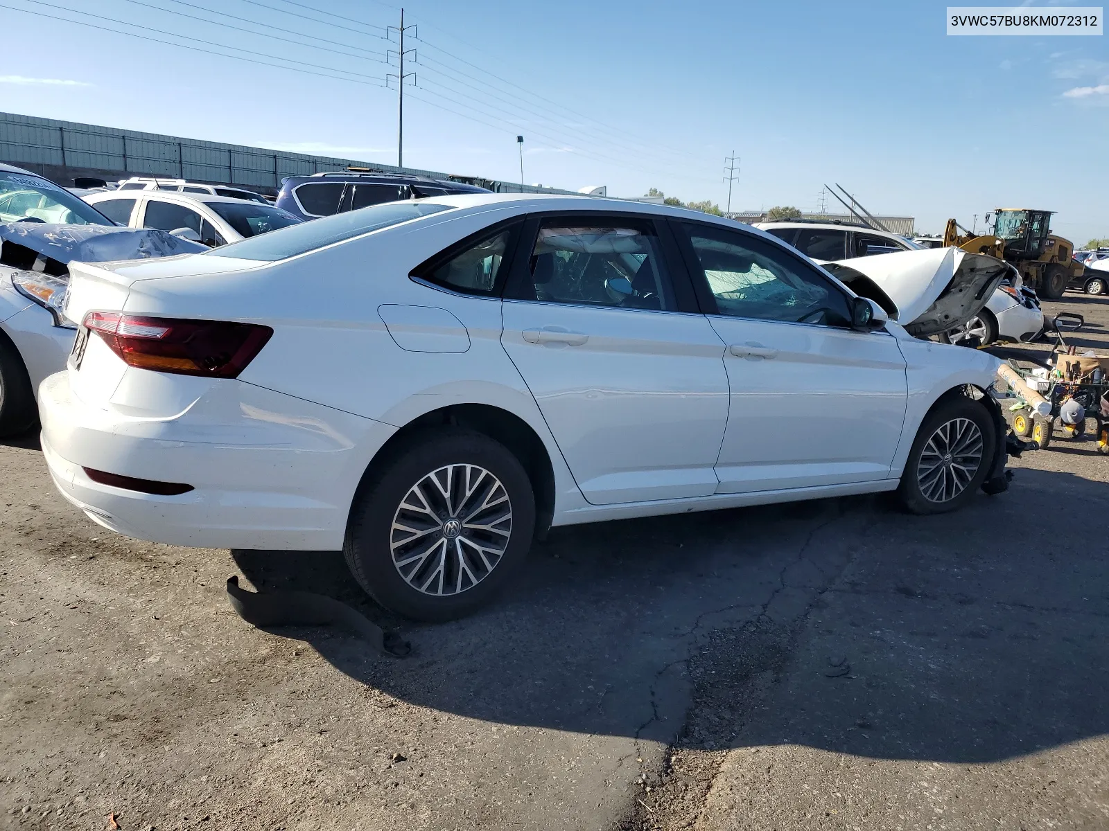 3VWC57BU8KM072312 2019 Volkswagen Jetta S