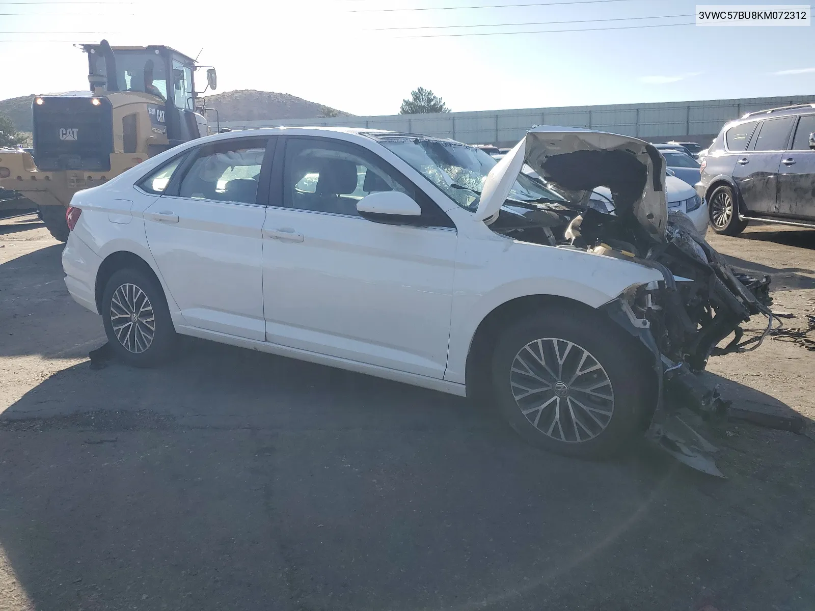 3VWC57BU8KM072312 2019 Volkswagen Jetta S