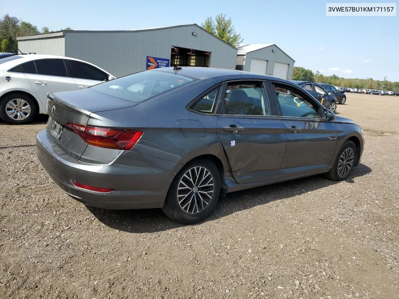 2019 Volkswagen Jetta Sel VIN: 3VWE57BU1KM171157 Lot: 66174674