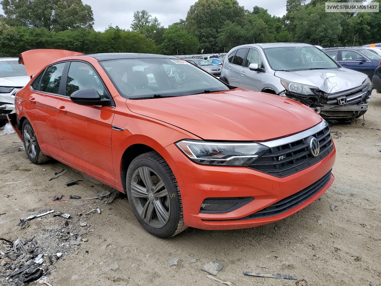 2019 Volkswagen Jetta S VIN: 3VWC57BU6KM061437 Lot: 66666414