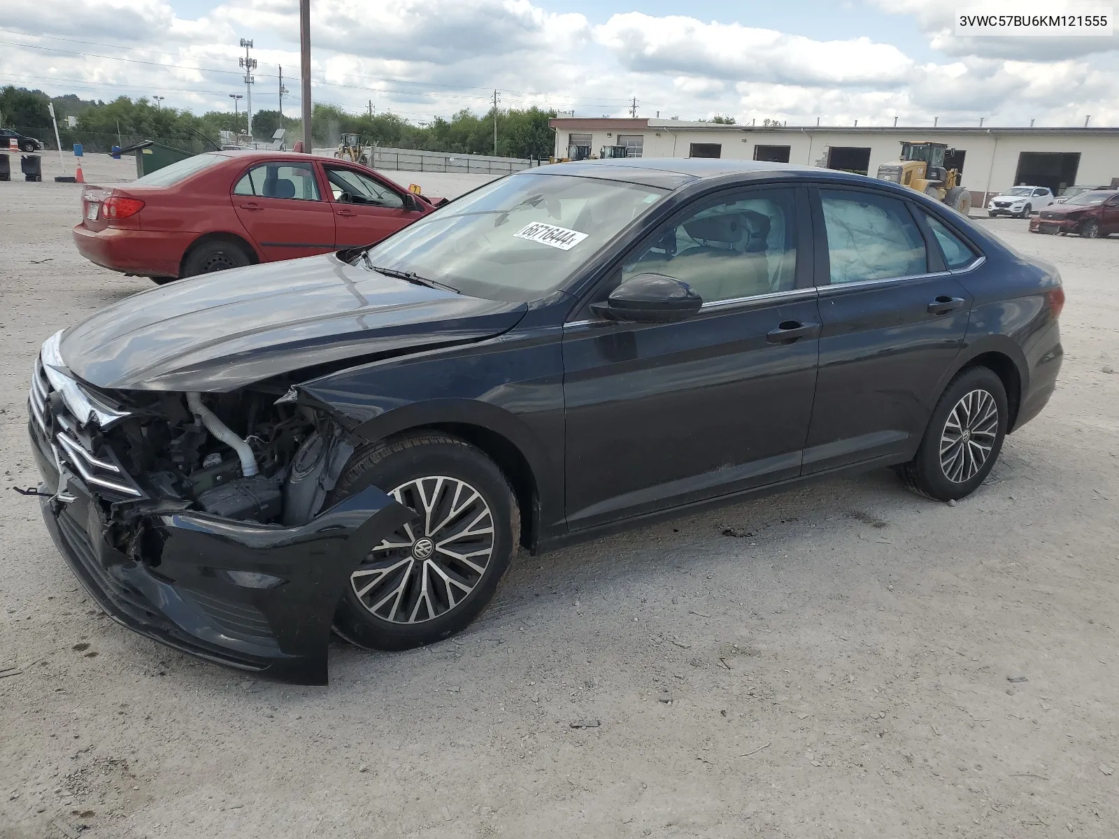 3VWC57BU6KM121555 2019 Volkswagen Jetta S