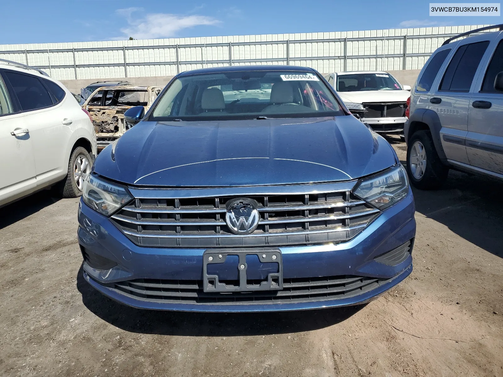 3VWCB7BU3KM154974 2019 Volkswagen Jetta S