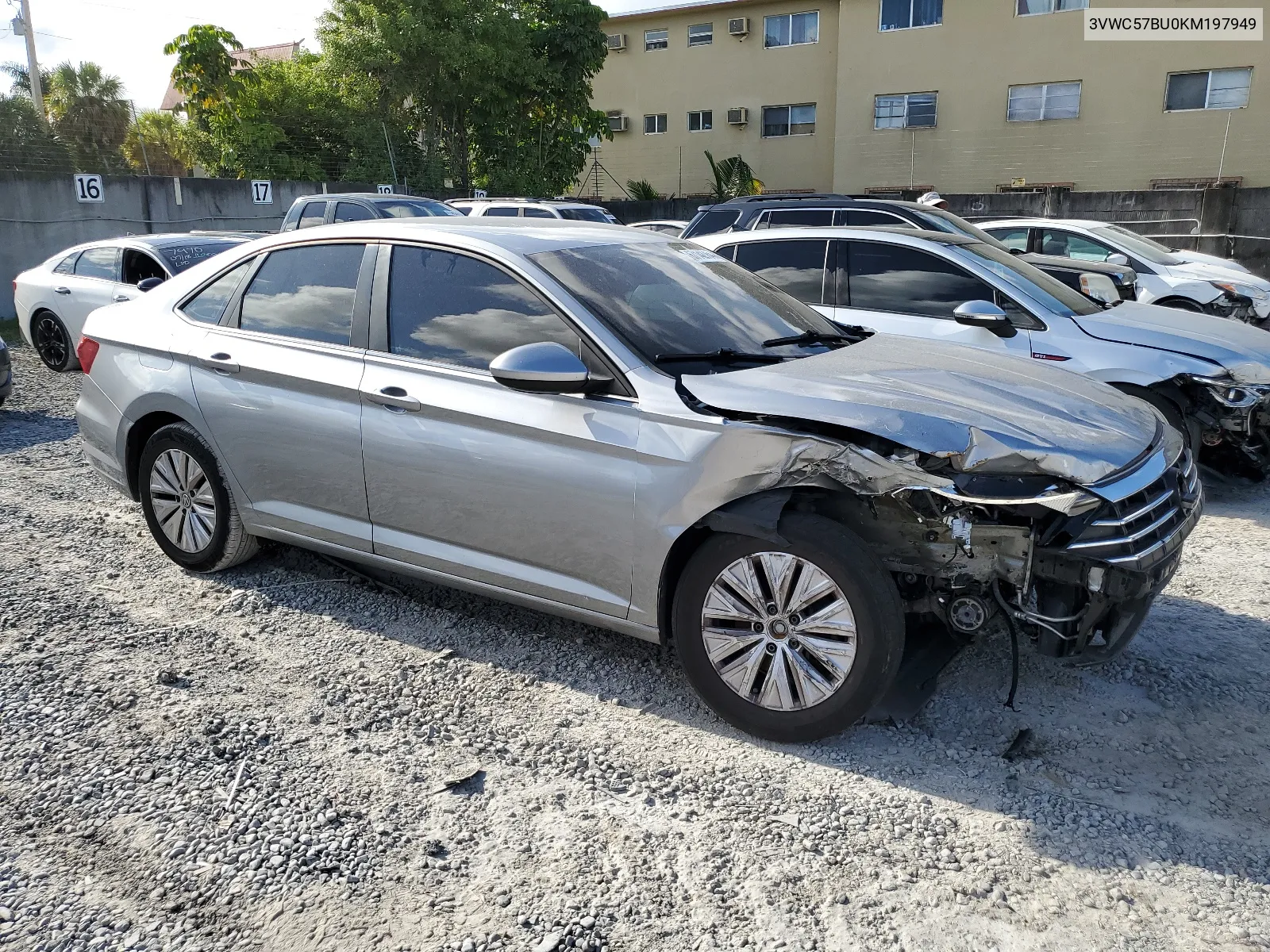 2019 Volkswagen Jetta S VIN: 3VWC57BU0KM197949 Lot: 67142764