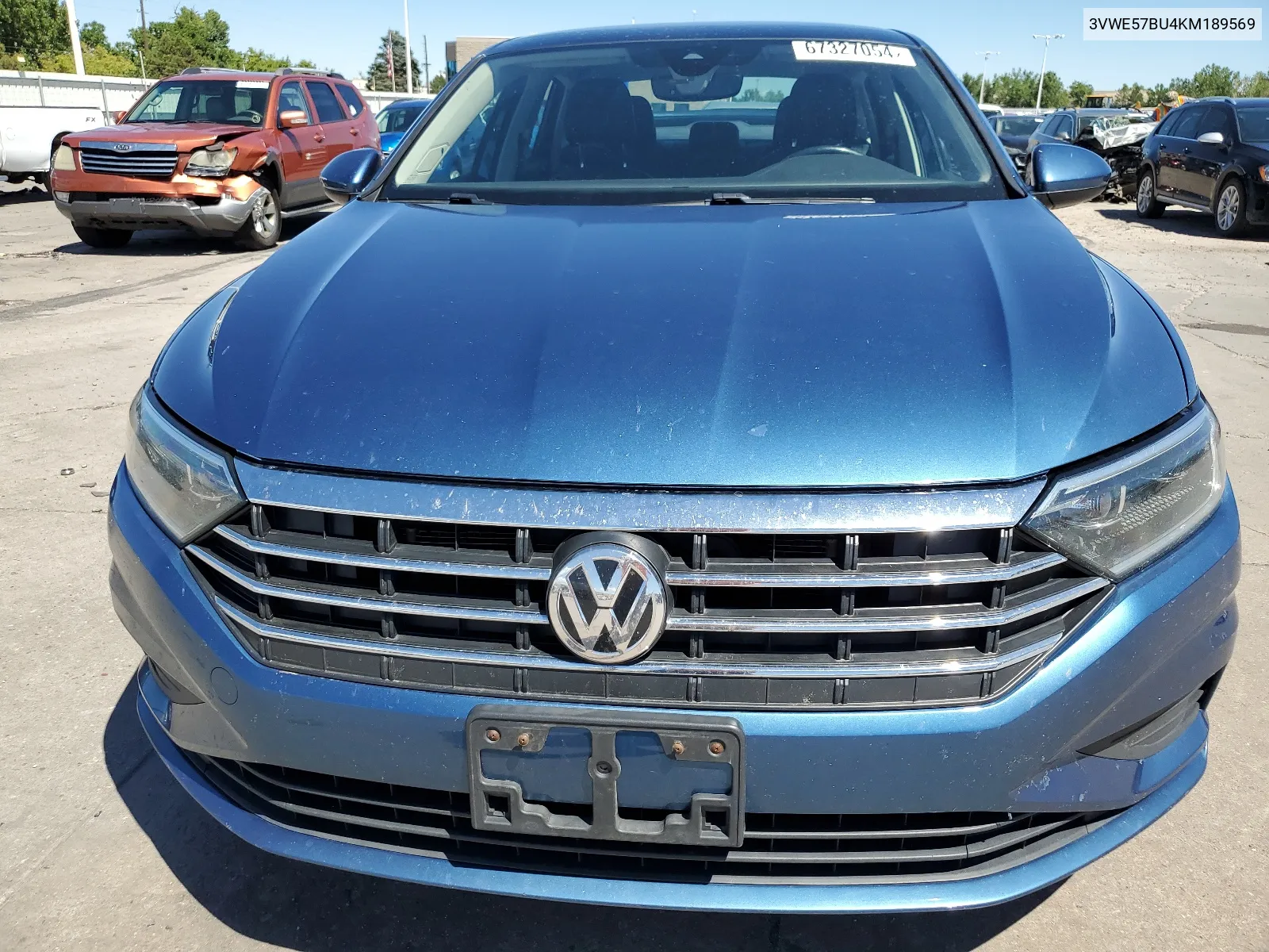 2019 Volkswagen Jetta Sel VIN: 3VWE57BU4KM189569 Lot: 67327054