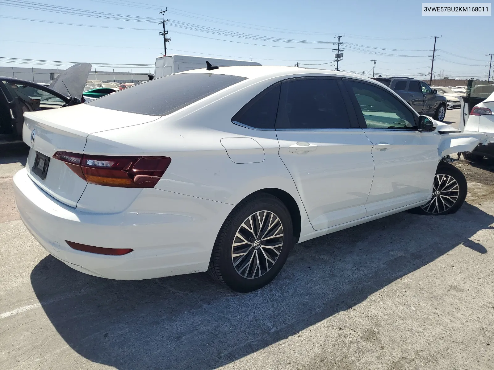 2019 Volkswagen Jetta Sel VIN: 3VWE57BU2KM168011 Lot: 67591494