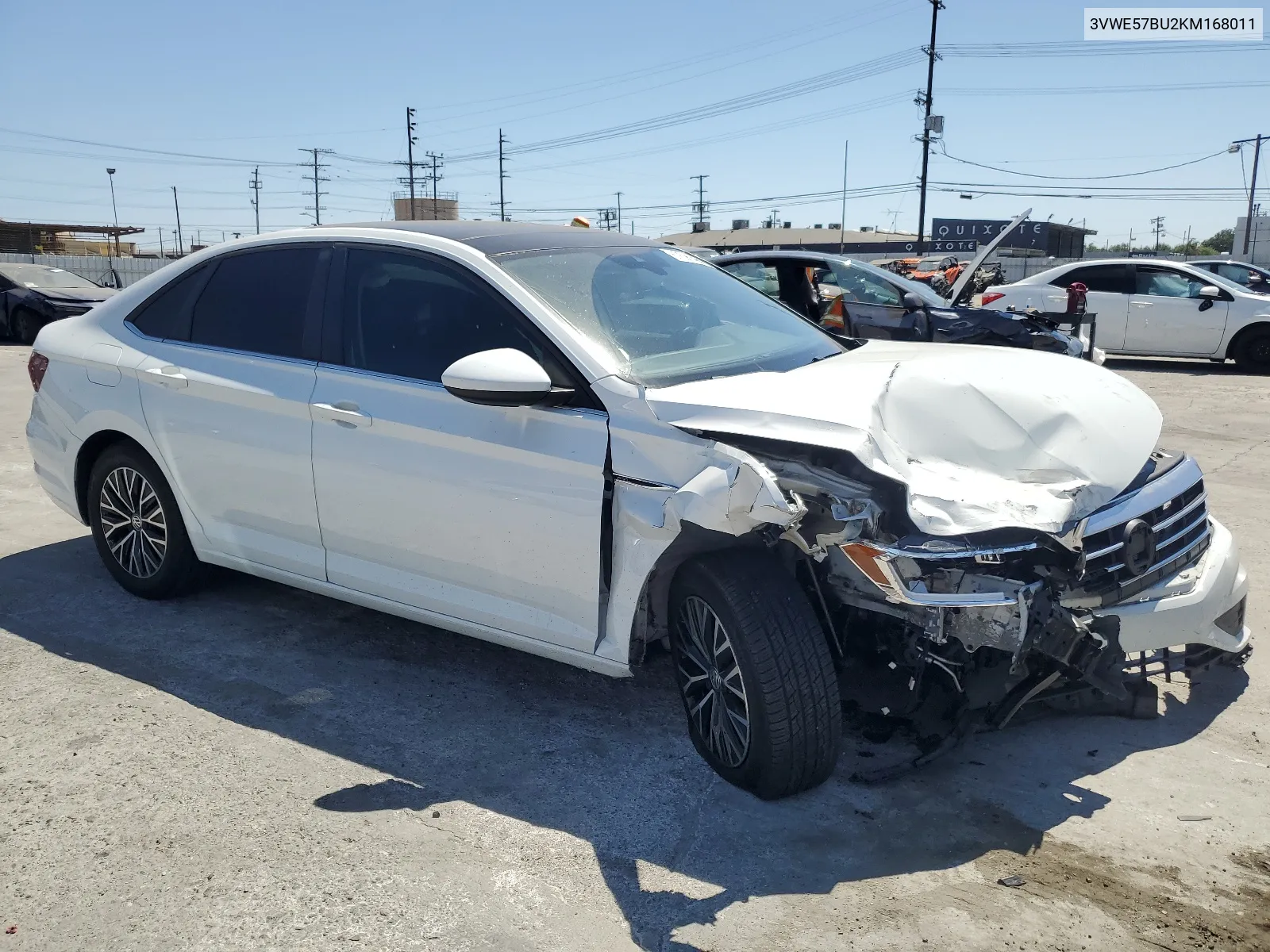 2019 Volkswagen Jetta Sel VIN: 3VWE57BU2KM168011 Lot: 67591494