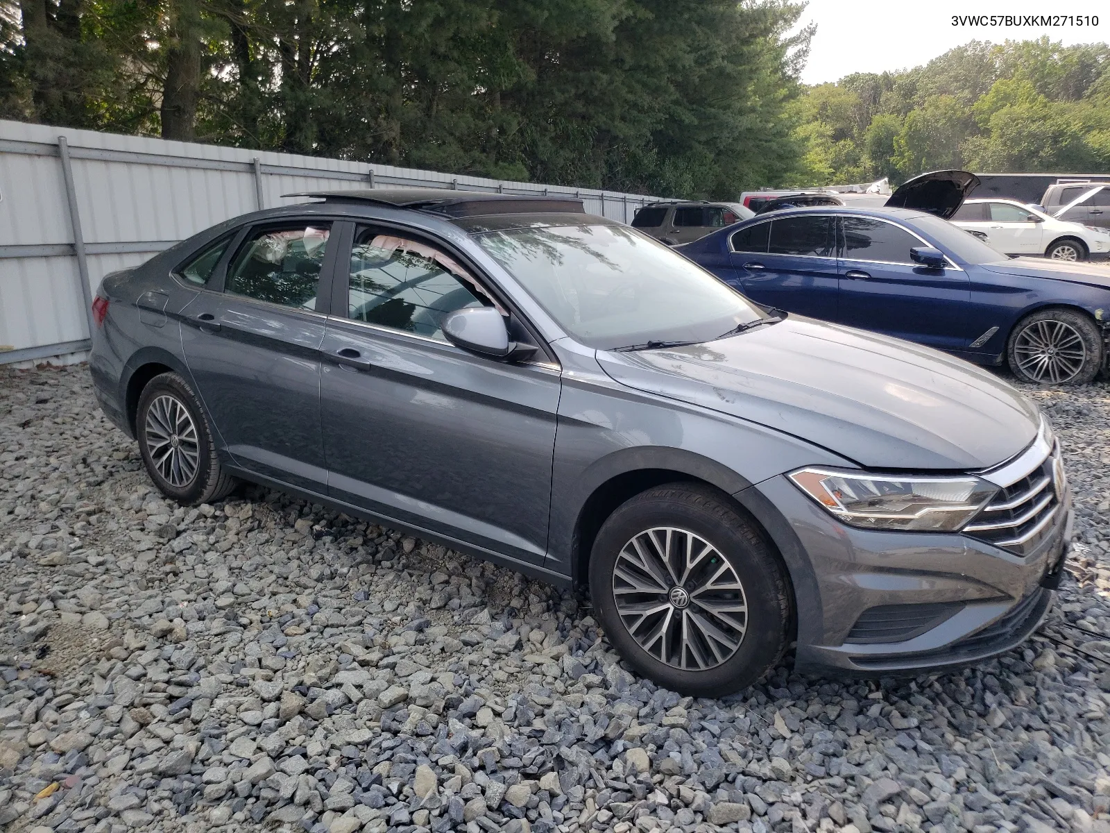 2019 Volkswagen Jetta S VIN: 3VWC57BUXKM271510 Lot: 67667254