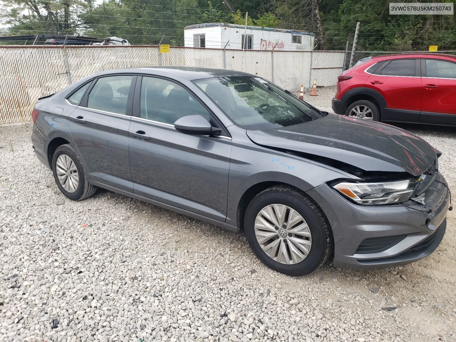 2019 Volkswagen Jetta S VIN: 3VWC57BU5KM250743 Lot: 67692234