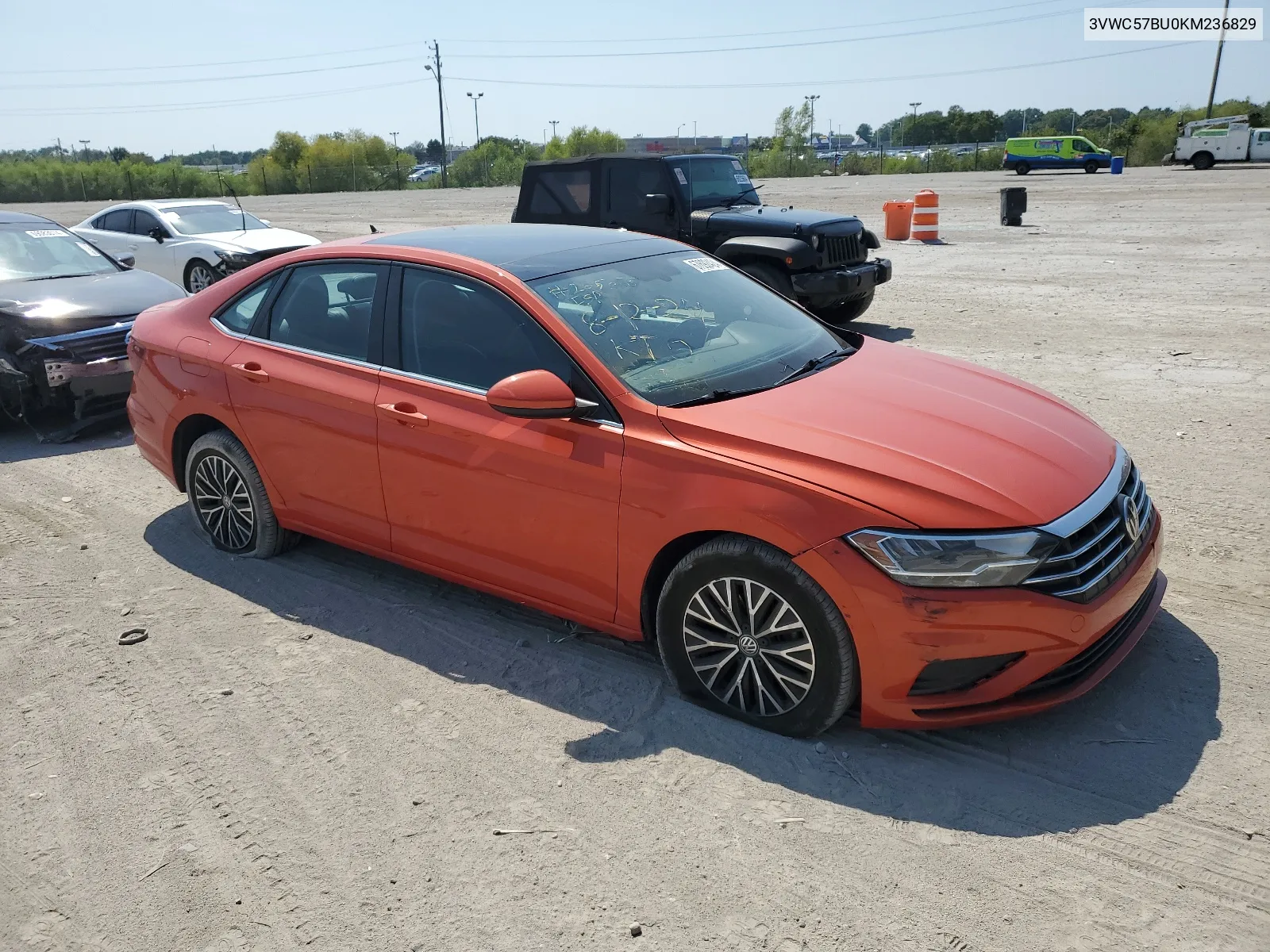 2019 Volkswagen Jetta S VIN: 3VWC57BU0KM236829 Lot: 67692424