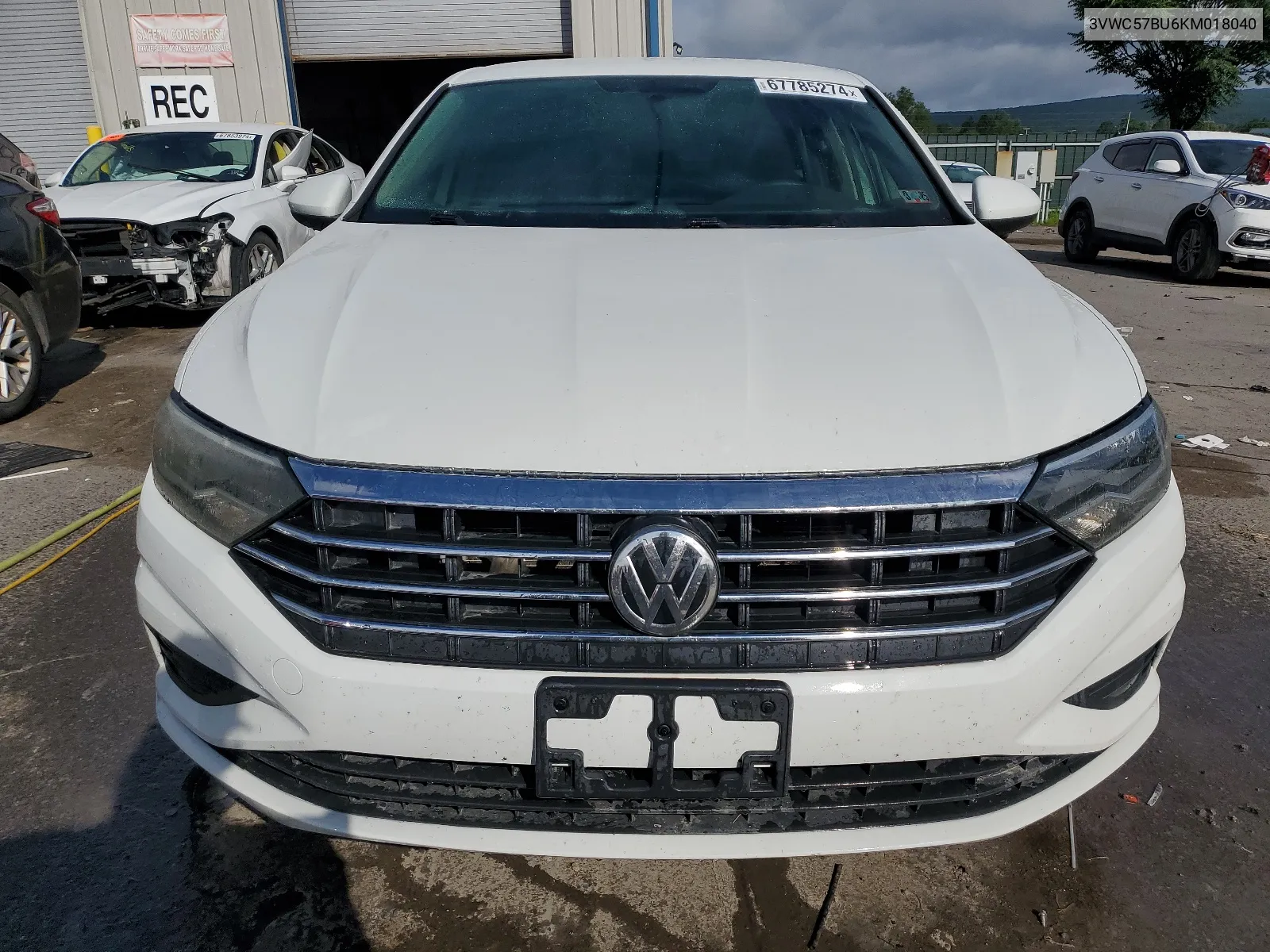 2019 Volkswagen Jetta S VIN: 3VWC57BU6KM018040 Lot: 67785274