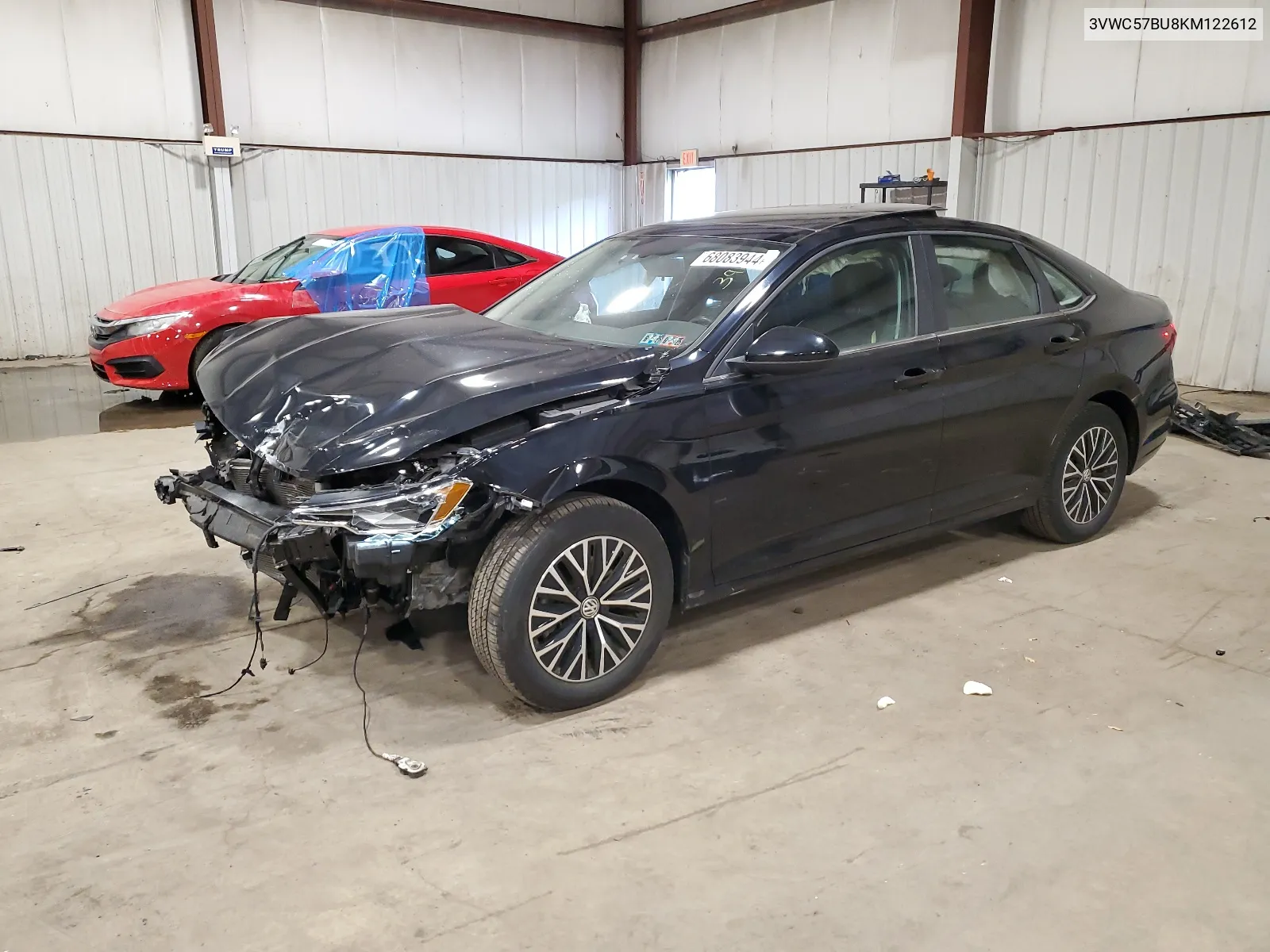 3VWC57BU8KM122612 2019 Volkswagen Jetta S