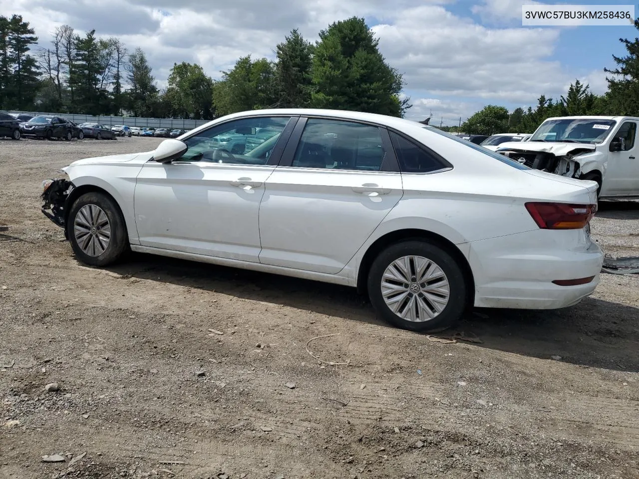 2019 Volkswagen Jetta S VIN: 3VWC57BU3KM258436 Lot: 68259064