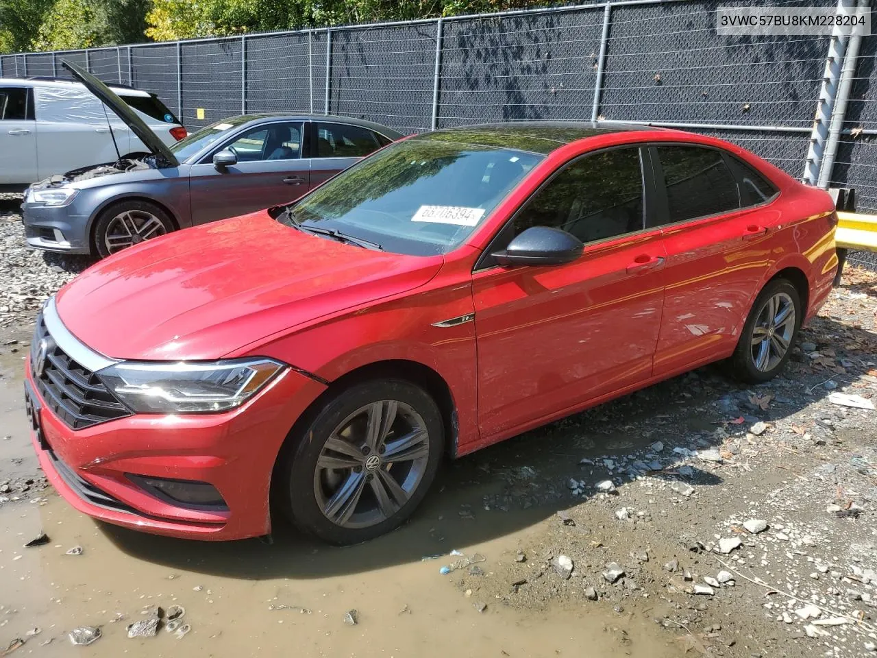 3VWC57BU8KM228204 2019 Volkswagen Jetta S