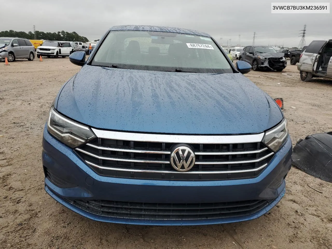 2019 Volkswagen Jetta S VIN: 3VWCB7BU3KM236591 Lot: 68757244