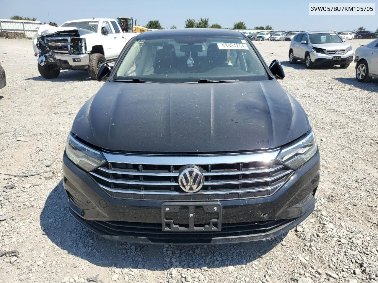 2019 Volkswagen Jetta S VIN: 3VWC57BU7KM105705 Lot: 68904264