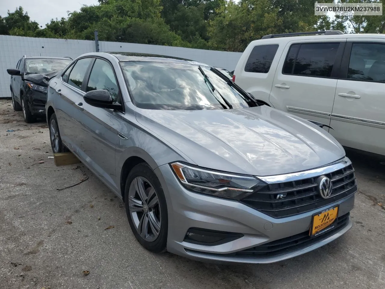 2019 Volkswagen Jetta S VIN: 3VWCB7BU2KM237988 Lot: 69110904