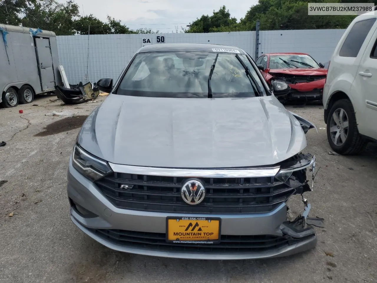 3VWCB7BU2KM237988 2019 Volkswagen Jetta S