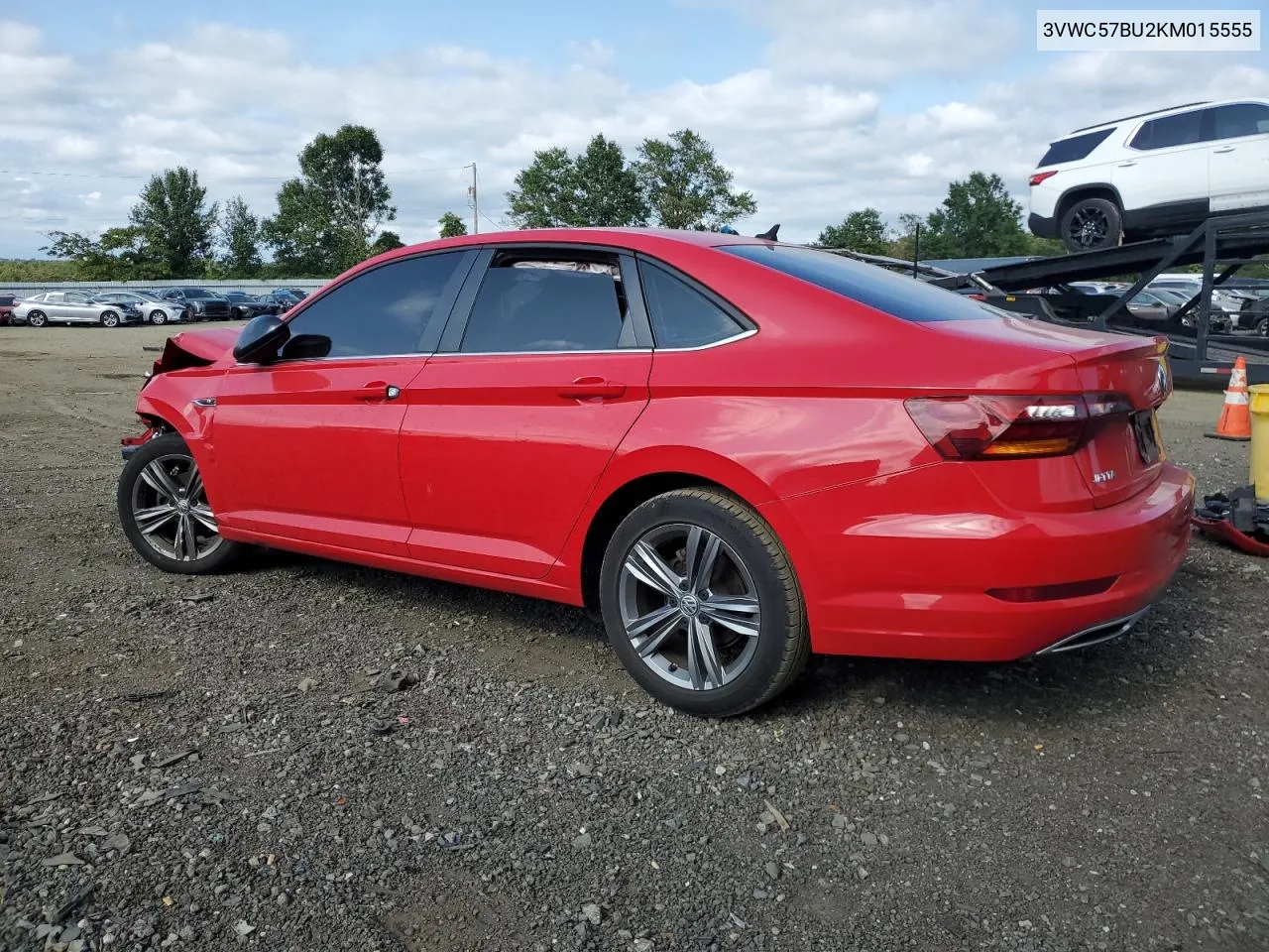 2019 Volkswagen Jetta S VIN: 3VWC57BU2KM015555 Lot: 69288214