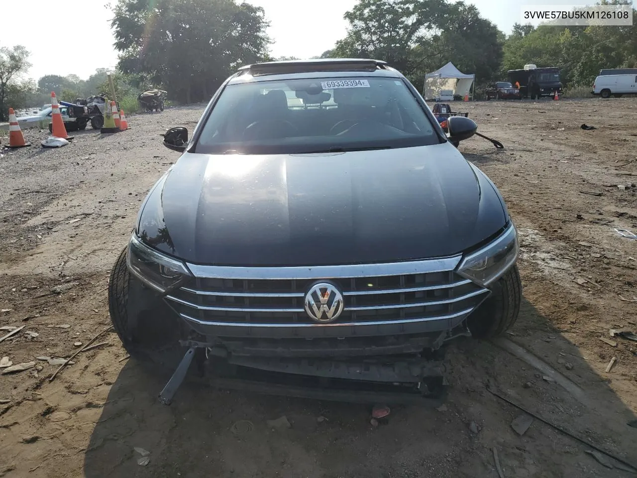 3VWE57BU5KM126108 2019 Volkswagen Jetta Sel