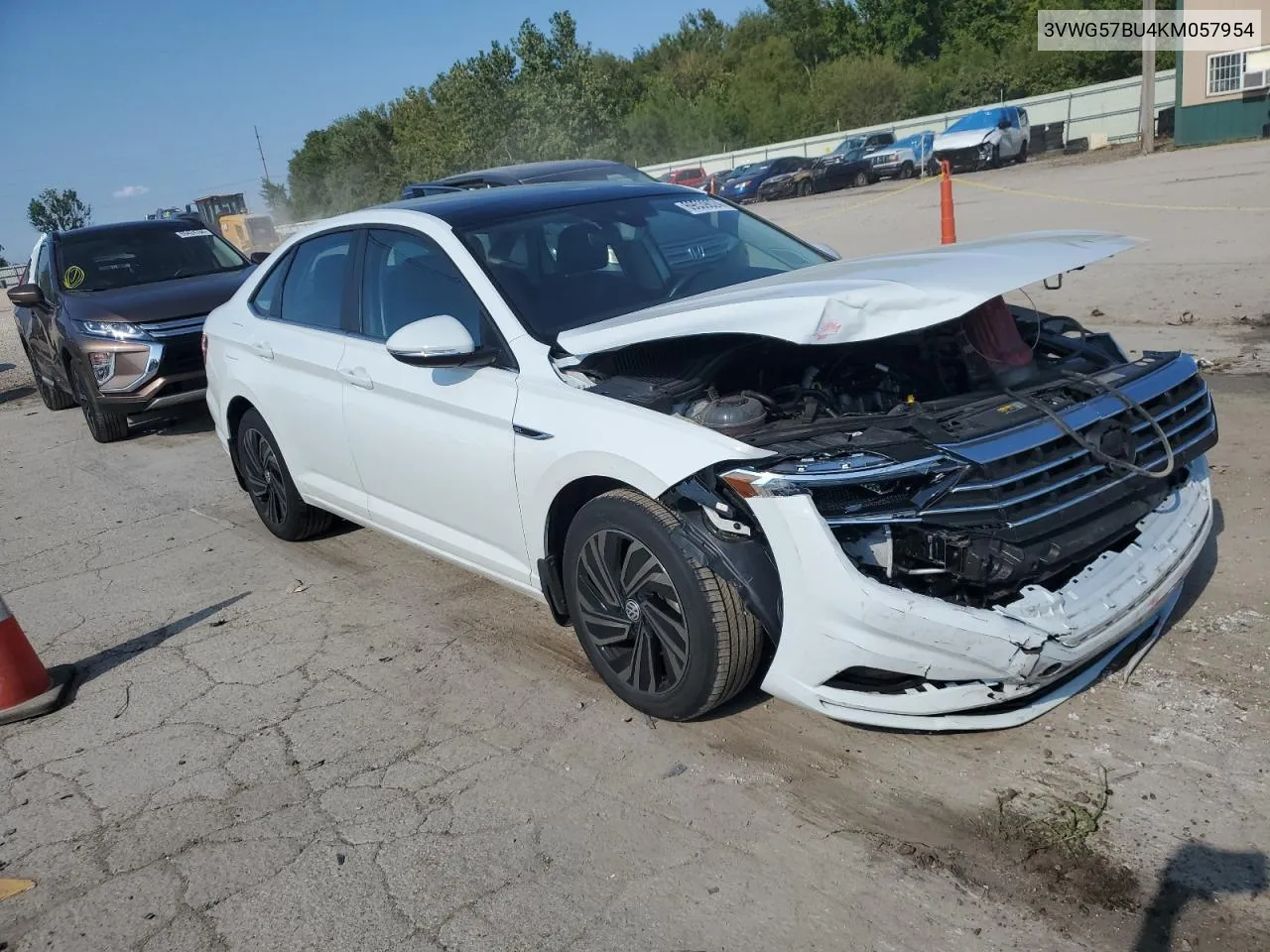 2019 Volkswagen Jetta Sel Premium VIN: 3VWG57BU4KM057954 Lot: 69539024