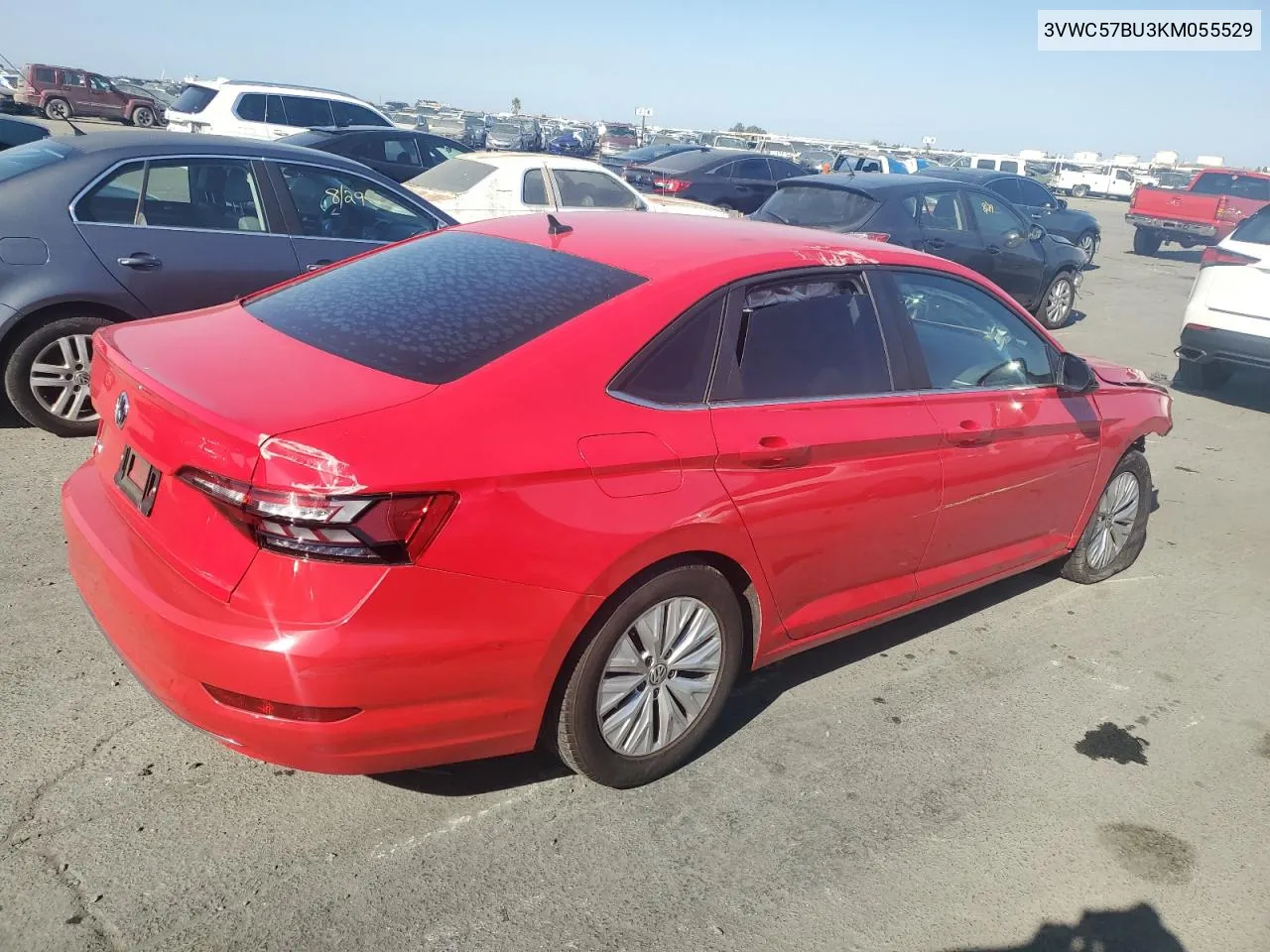 2019 Volkswagen Jetta S VIN: 3VWC57BU3KM055529 Lot: 69714184