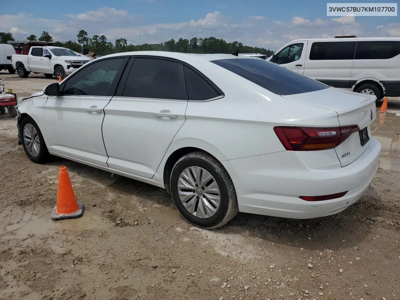 2019 Volkswagen Jetta S VIN: 3VWC57BU7KM107700 Lot: 70213564