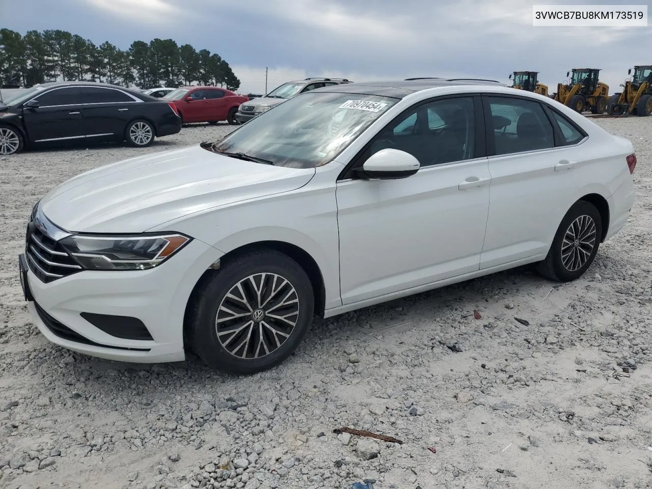 2019 Volkswagen Jetta S VIN: 3VWCB7BU8KM173519 Lot: 70970454