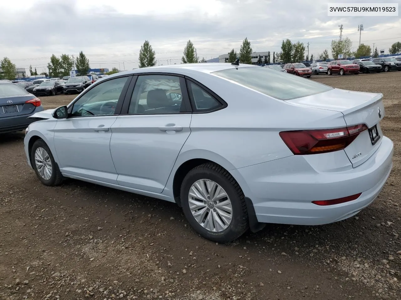 2019 Volkswagen Jetta S VIN: 3VWC57BU9KM019523 Lot: 71108854