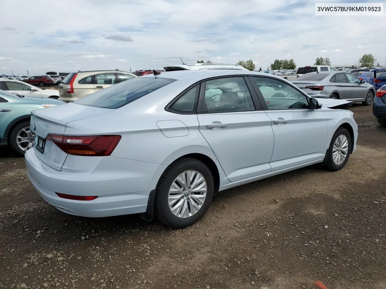 2019 Volkswagen Jetta S VIN: 3VWC57BU9KM019523 Lot: 71108854