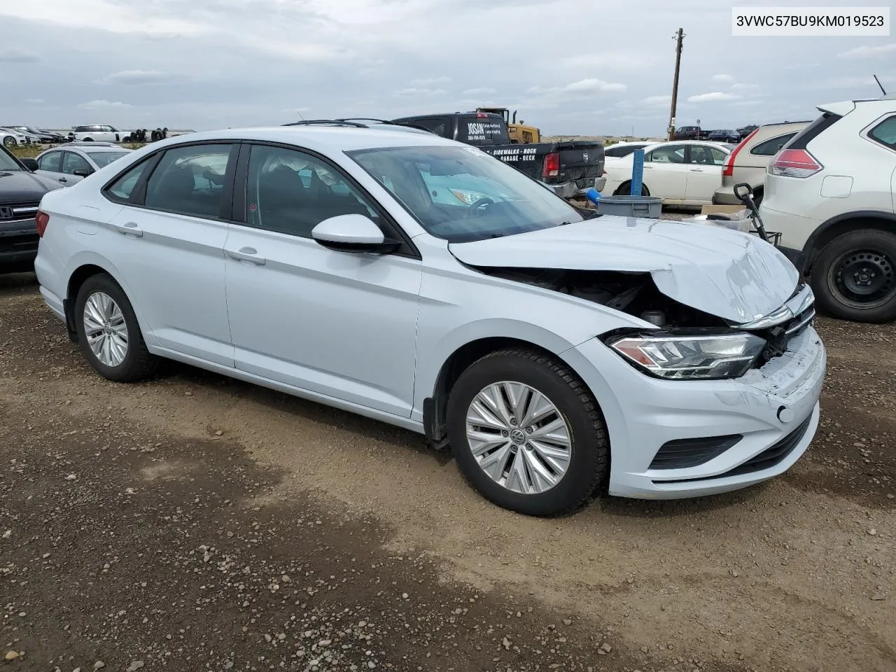 2019 Volkswagen Jetta S VIN: 3VWC57BU9KM019523 Lot: 71108854