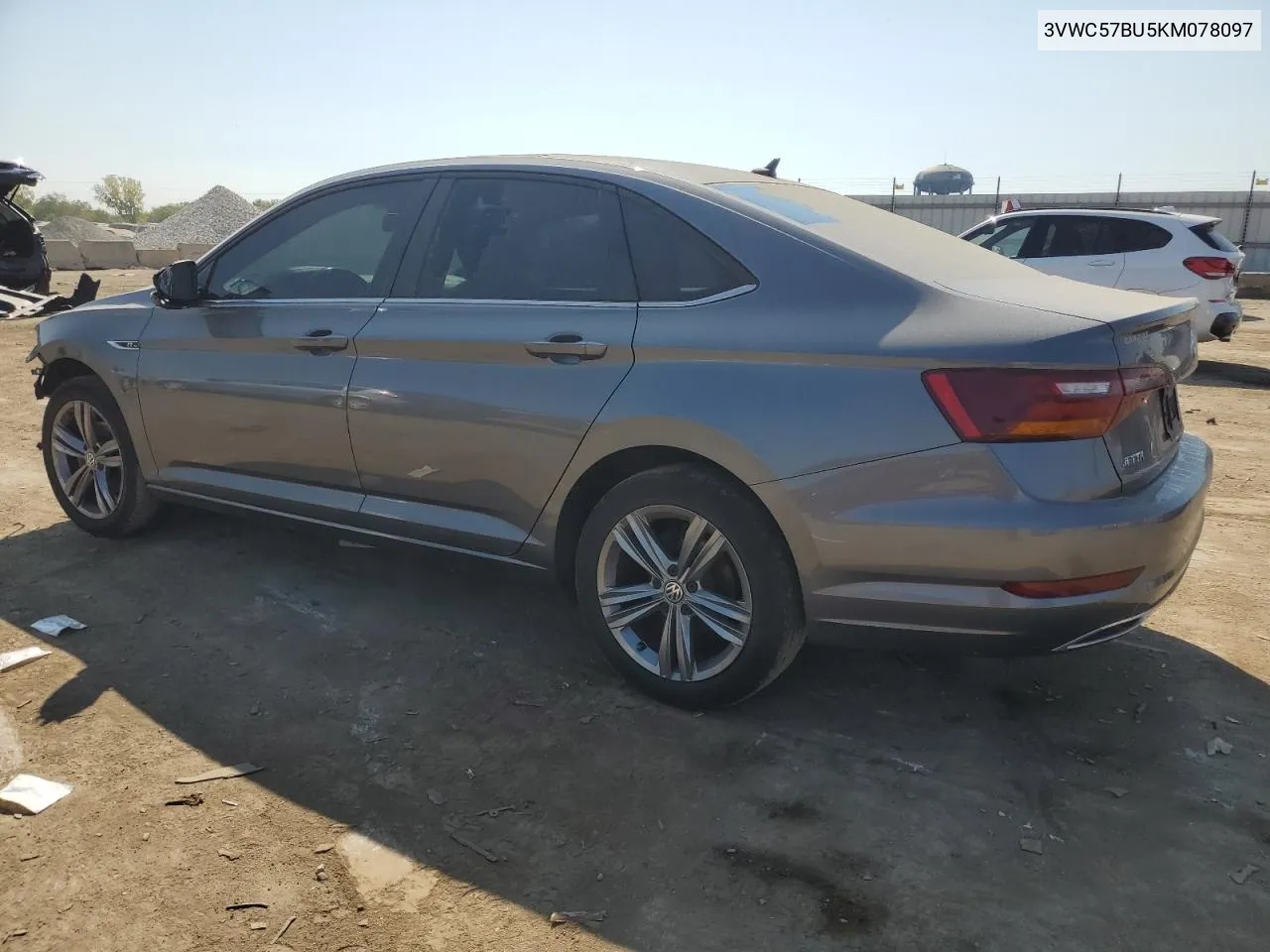 2019 Volkswagen Jetta S VIN: 3VWC57BU5KM078097 Lot: 71461594