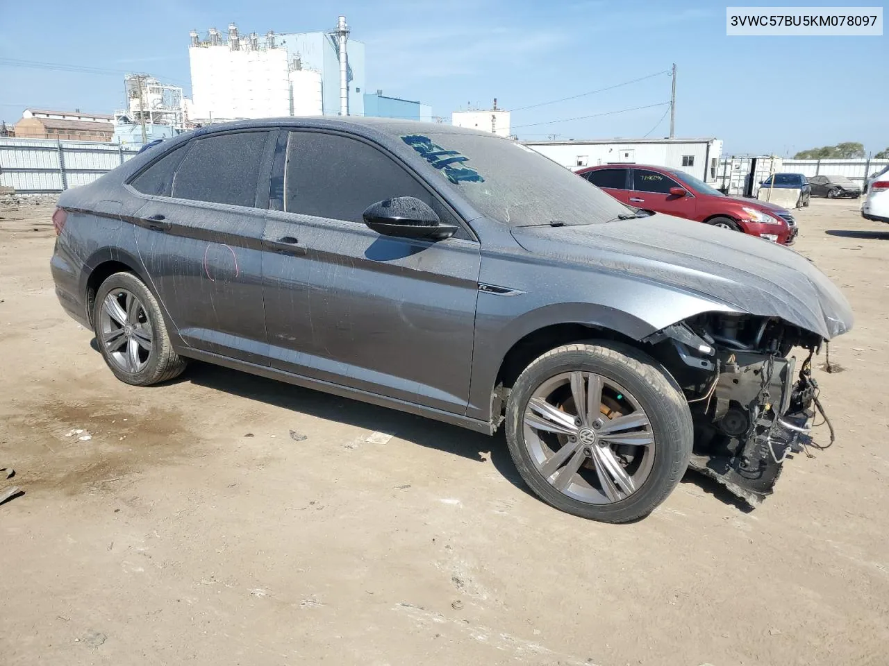 2019 Volkswagen Jetta S VIN: 3VWC57BU5KM078097 Lot: 71461594