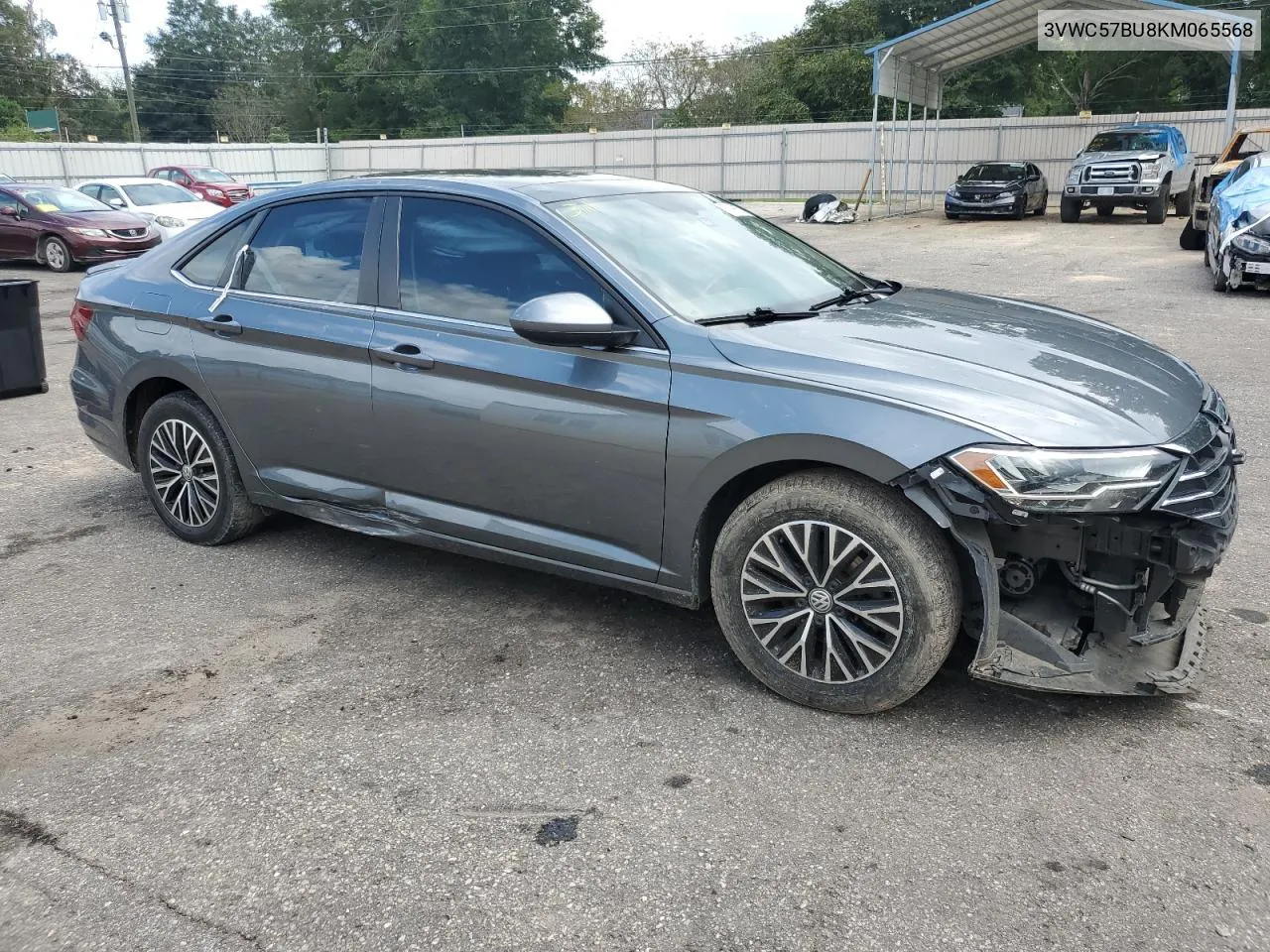 2019 Volkswagen Jetta S VIN: 3VWC57BU8KM065568 Lot: 71576574