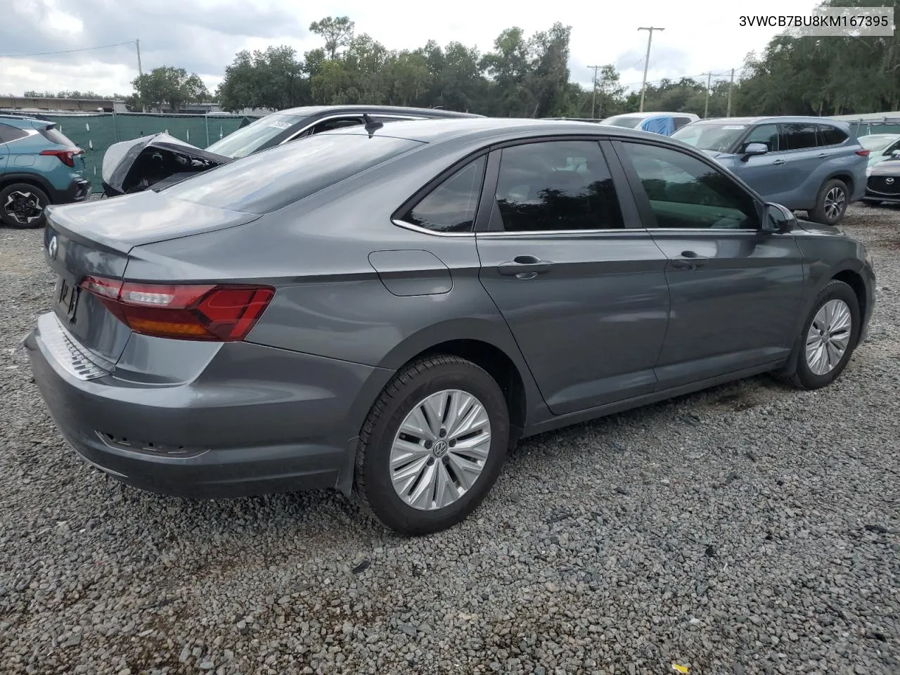 2019 Volkswagen Jetta S VIN: 3VWCB7BU8KM167395 Lot: 71715864