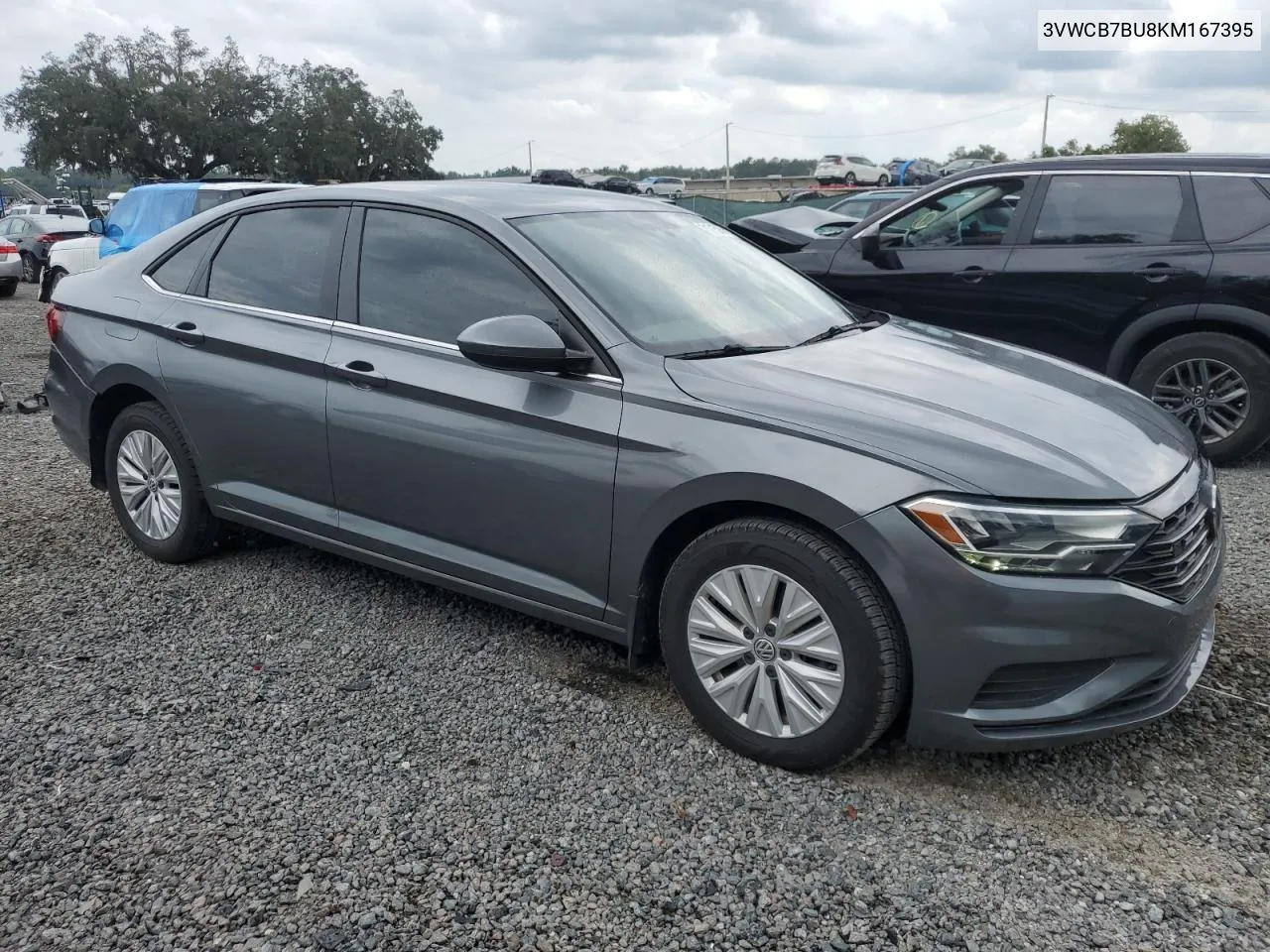 2019 Volkswagen Jetta S VIN: 3VWCB7BU8KM167395 Lot: 71715864