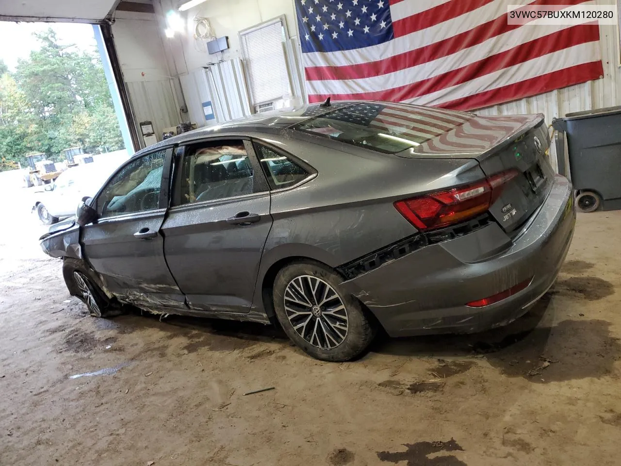 2019 Volkswagen Jetta S VIN: 3VWC57BUXKM120280 Lot: 72074964