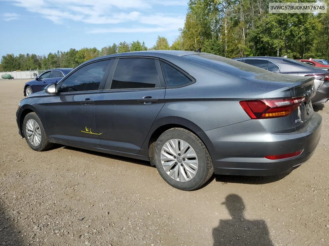 2019 Volkswagen Jetta S VIN: 3VWC57BU0KM176745 Lot: 72097164