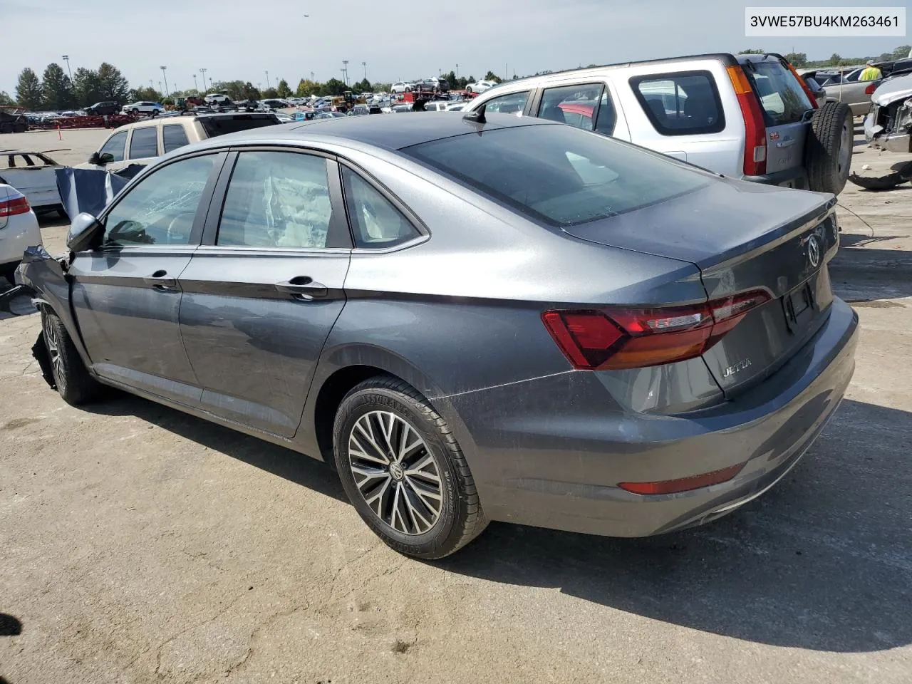 2019 Volkswagen Jetta Sel VIN: 3VWE57BU4KM263461 Lot: 72276504