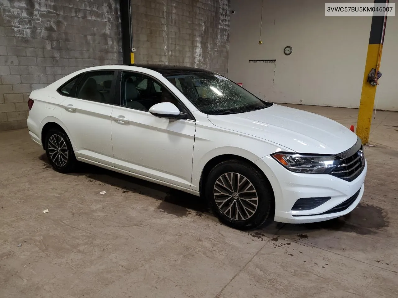 2019 Volkswagen Jetta S VIN: 3VWC57BU5KM046007 Lot: 72513604