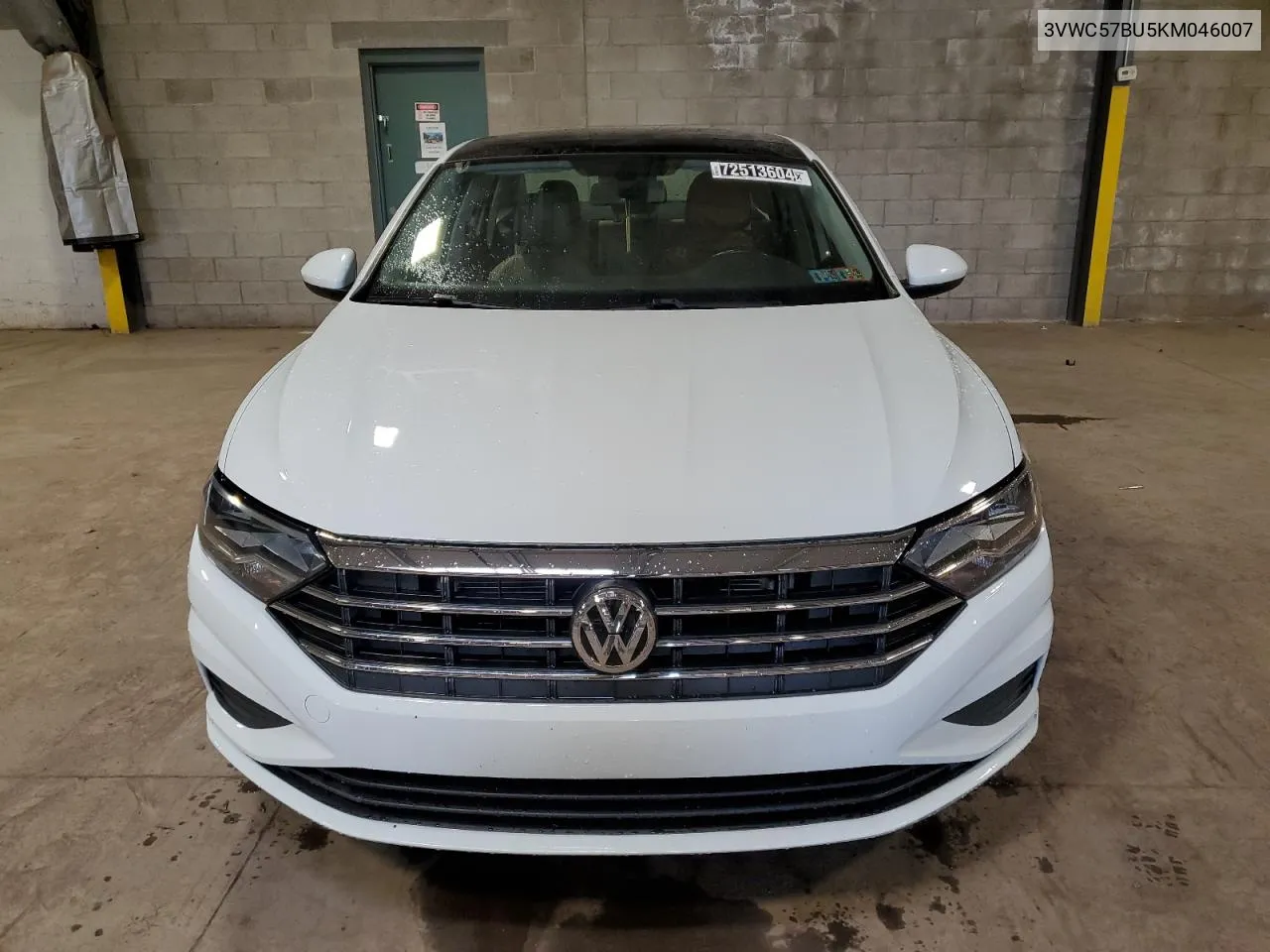 2019 Volkswagen Jetta S VIN: 3VWC57BU5KM046007 Lot: 72513604