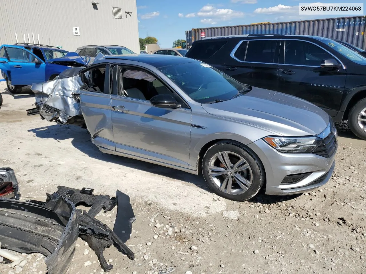 2019 Volkswagen Jetta S VIN: 3VWC57BU7KM224063 Lot: 72809834