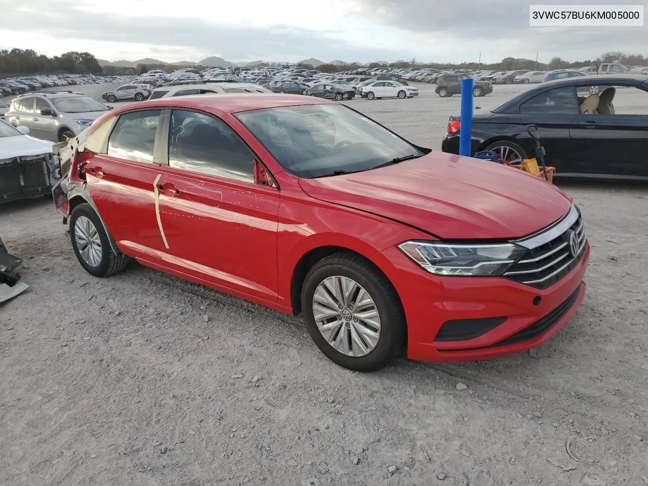 2019 Volkswagen Jetta S VIN: 3VWC57BU6KM005000 Lot: 73006644