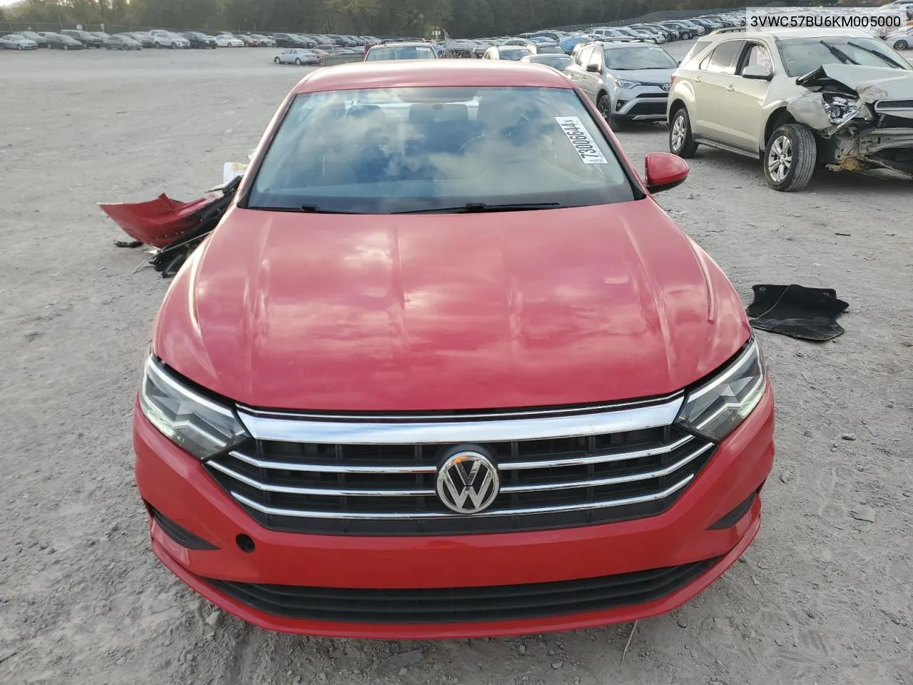 2019 Volkswagen Jetta S VIN: 3VWC57BU6KM005000 Lot: 73006644