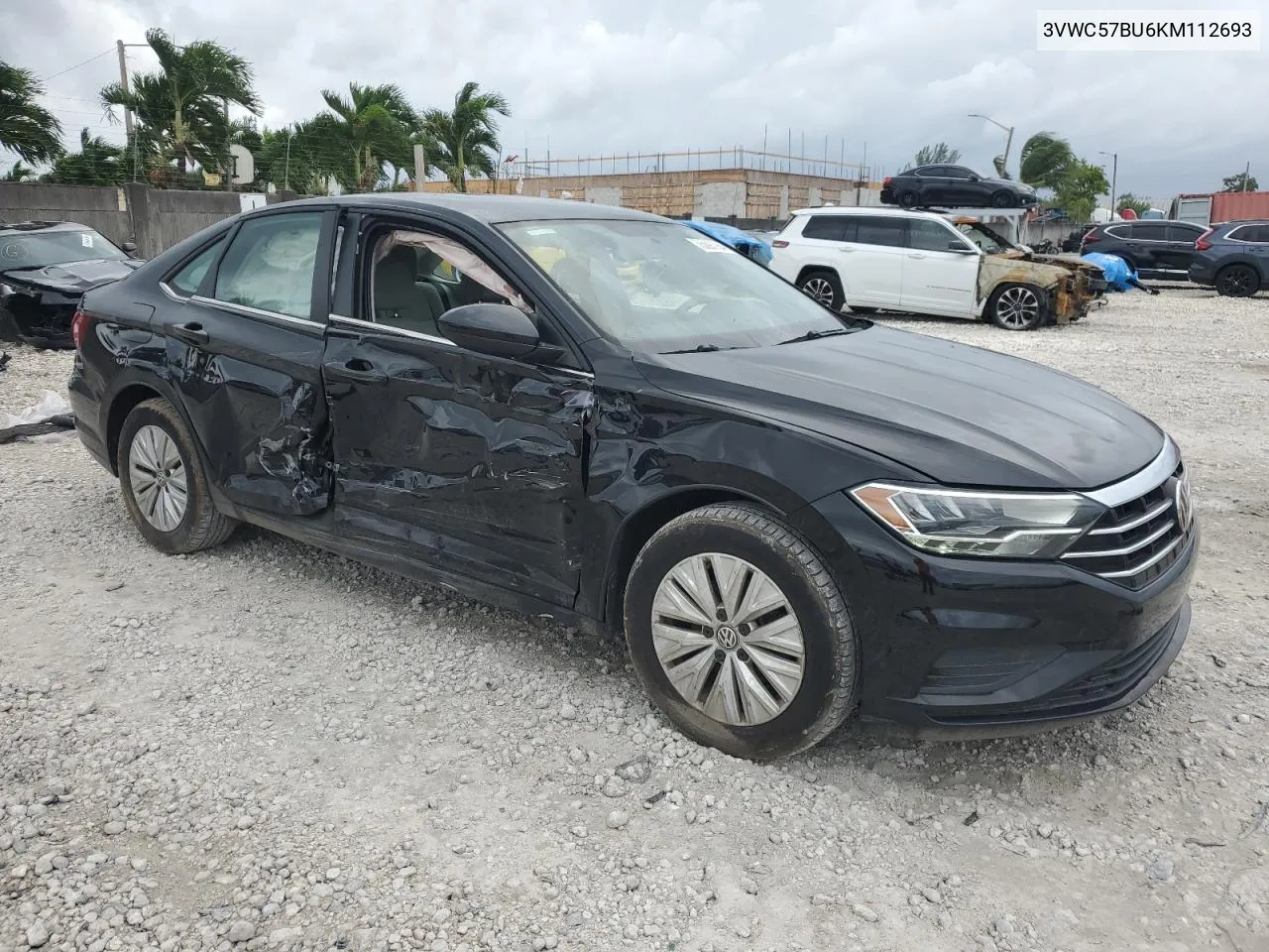 2019 Volkswagen Jetta S VIN: 3VWC57BU6KM112693 Lot: 73097764