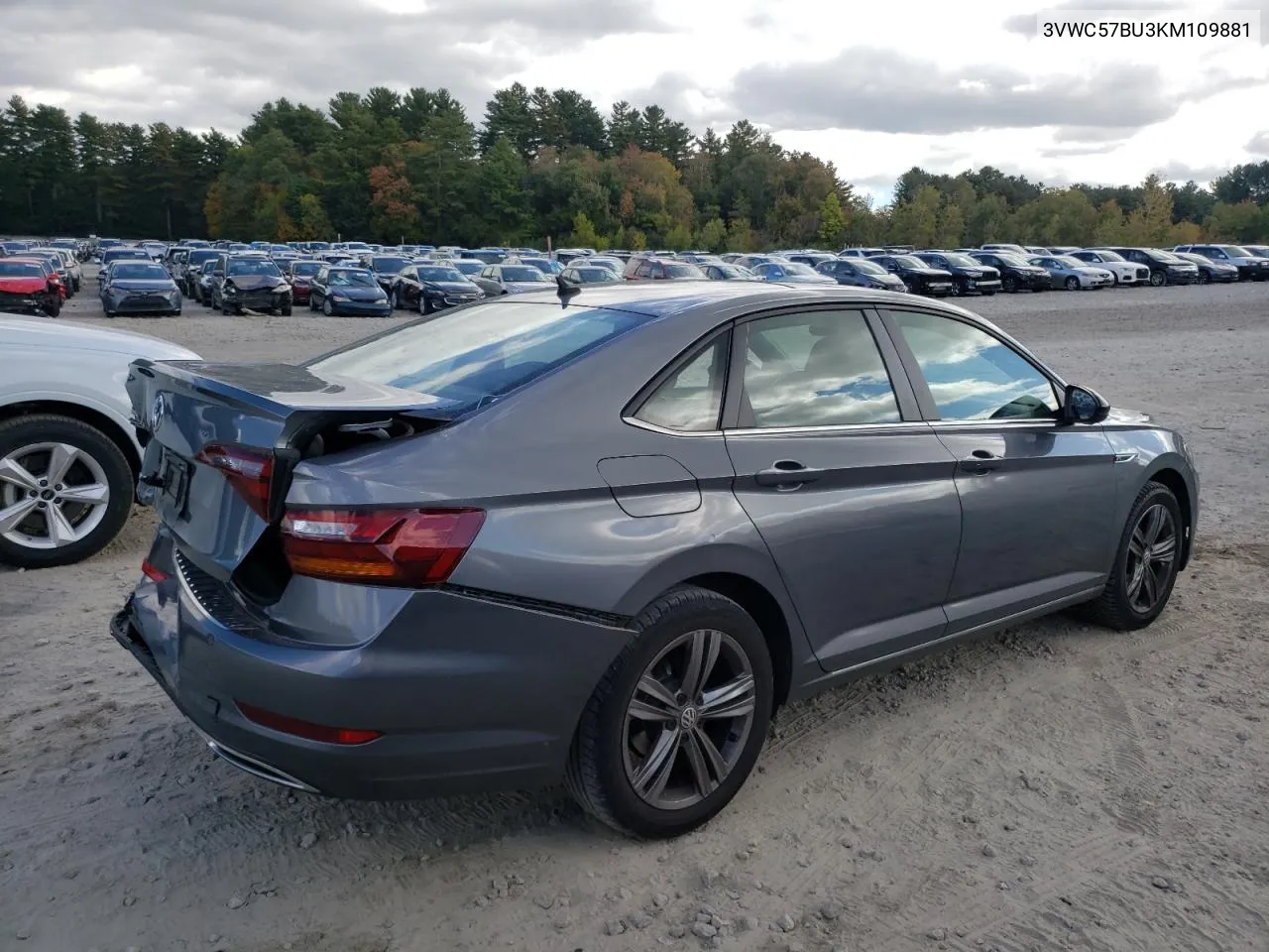 2019 Volkswagen Jetta S VIN: 3VWC57BU3KM109881 Lot: 73176334