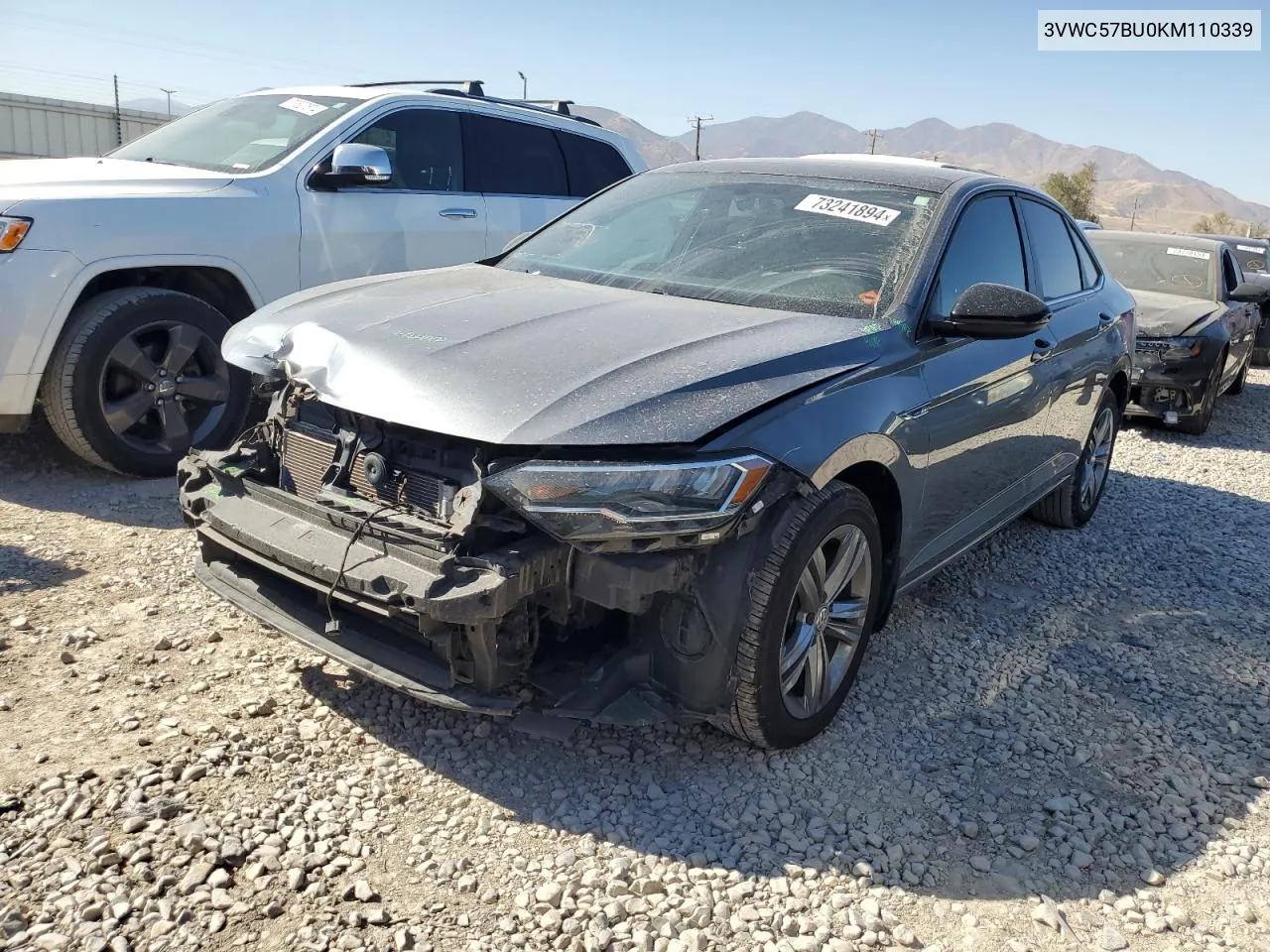 2019 Volkswagen Jetta S VIN: 3VWC57BU0KM110339 Lot: 73241894