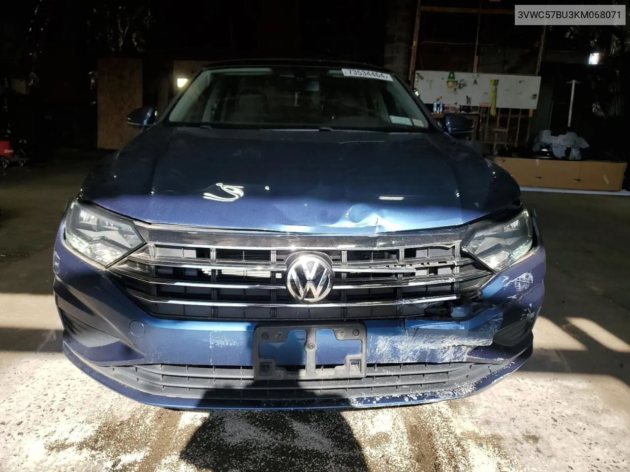 3VWC57BU3KM068071 2019 Volkswagen Jetta S