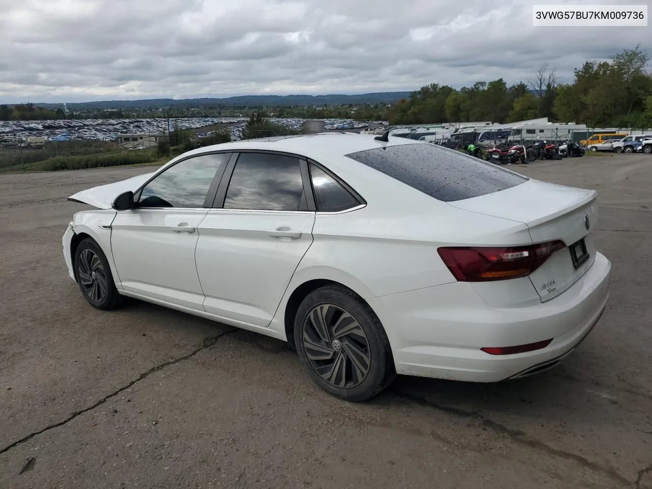 2019 Volkswagen Jetta Sel Premium VIN: 3VWG57BU7KM009736 Lot: 73577424