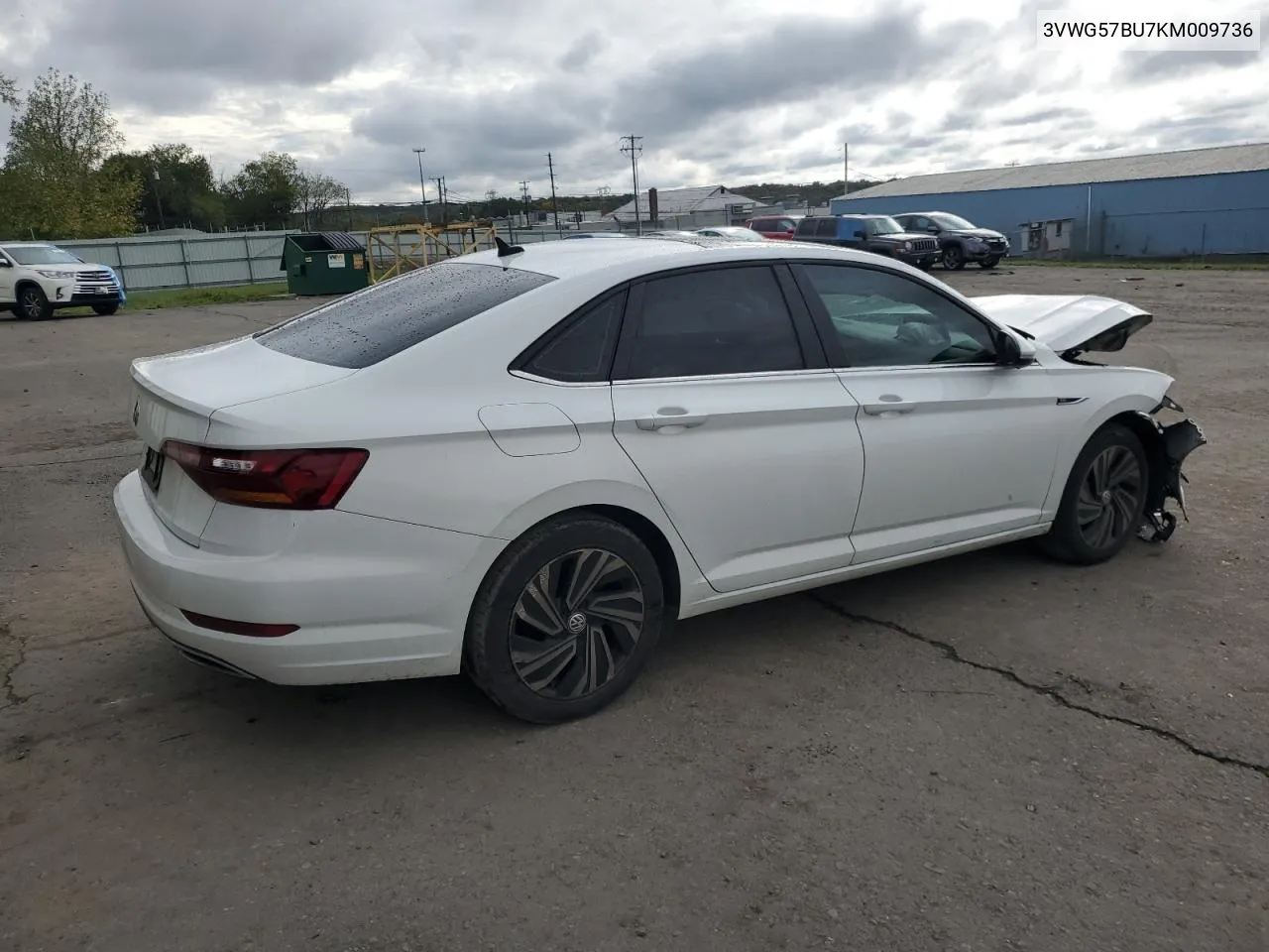 2019 Volkswagen Jetta Sel Premium VIN: 3VWG57BU7KM009736 Lot: 73577424