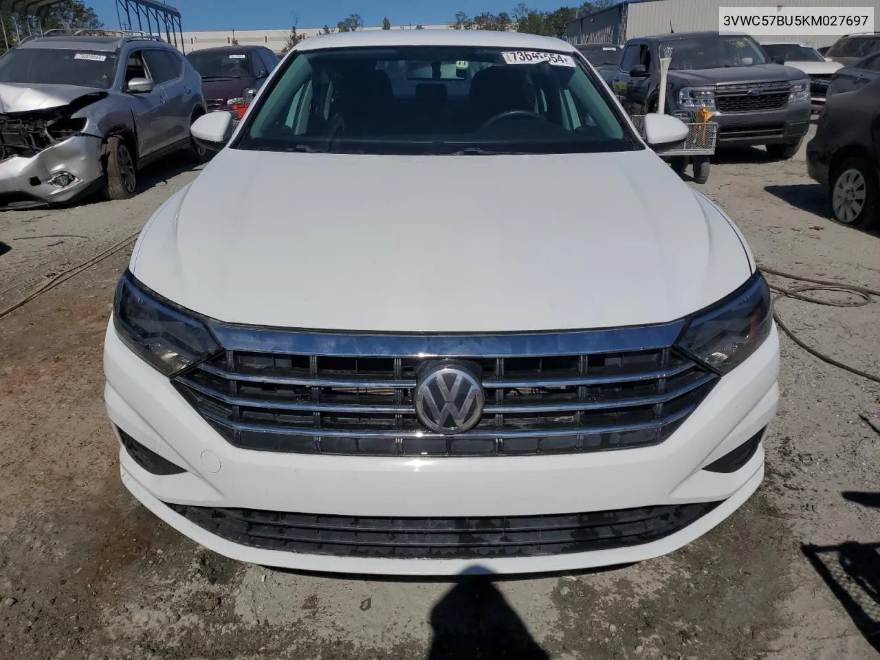 2019 Volkswagen Jetta S VIN: 3VWC57BU5KM027697 Lot: 73645554